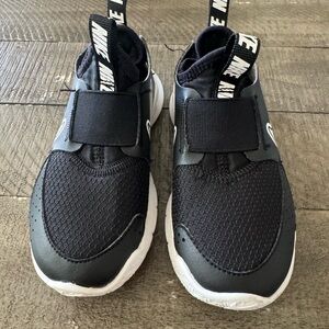 Nike Kids Black and White Slip-On Sneakers